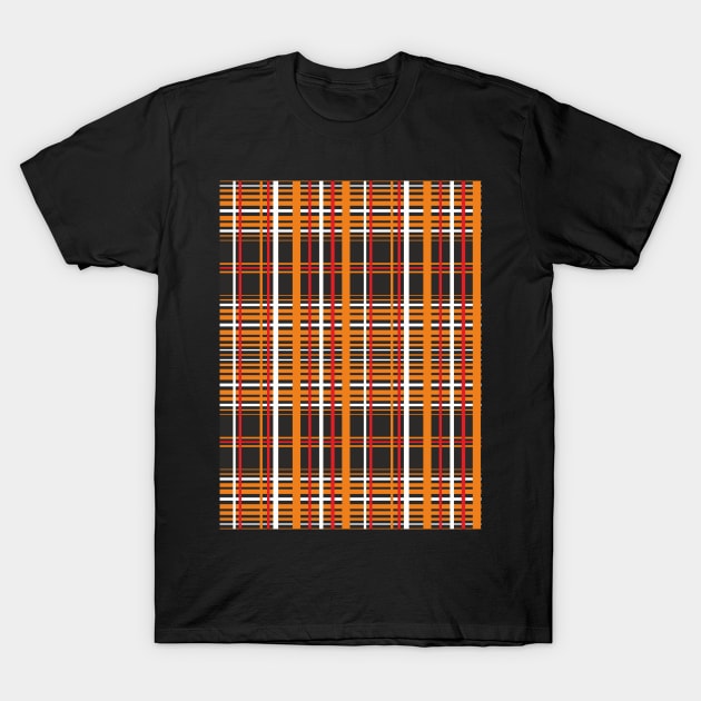 Plaid,checkered pattern T-Shirt by ilhnklv